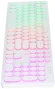 Клавиатура Оклик 420MRL белый USB slim Multimedia LED Клавиатура Оклик 420MRL белый USB slim Multimedia LED