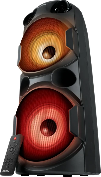 Колонка порт. Sven AC PS-750 черный 80W 1.0 BT/3.5Jack 10м 4400mAh (АС PS-750) Колонка порт. Sven AC PS-750 черный 80W 1.0 BT/3.5Jack 10м 4400mAh (АС PS-750)