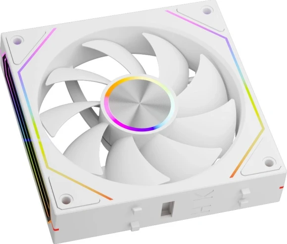 Вентилятор для корпуса PcCooler F3 X120 WH ARGB 120х120x25 белый 4-pin 28.4дБ (F3X120-WHAC112-GL) Ret