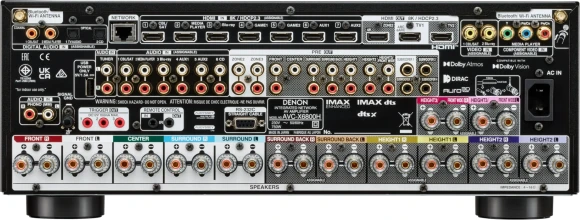Ресивер AV Denon AVC-X6800H 11.4 черный Ресивер AV Denon AVC-X6800H 11.4 черный