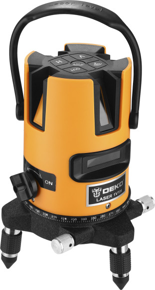 Уровень лазер. Deko DKLL02RB 2кл.лаз. цв.луч. красный 2луч. (065-0275)