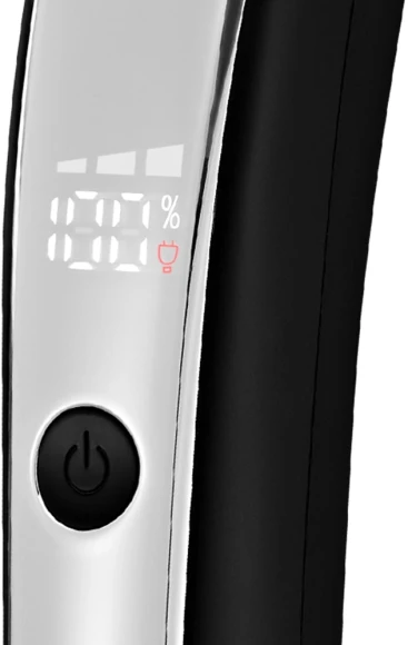 Триммер Kitfort КТ-3131 серебристый/черный 5Вт (насадок в компл:4шт)