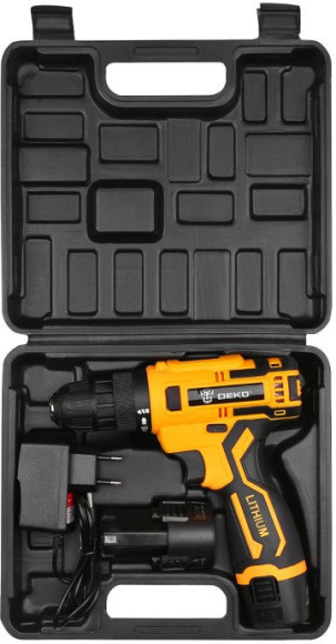 Дрель-шуруповерт Deko Banger 12V SET 3 аккум. патрон:быстрозажимной (кейс в комплекте) (063-4130) Дрель-шуруповерт Deko Banger 12V SET 3 аккум. патрон:быстрозажимной (кейс в комплекте) (063-4130)