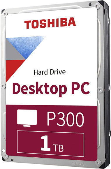 Жесткий диск Toshiba SATA-III 1TB HDWD110UZSVA Desktop P300 4KN (7200rpm) 64Mb 3.5"