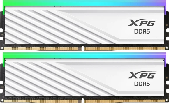 Память DDR5 16GB 4800MHz A-Data AX5U5600C468G-DTLABWH XPG Lancer Blade RTL Gaming PC5-44800 CL46 DIMM UDIMM 288-pin 1.1В single rank с радиатором Ret