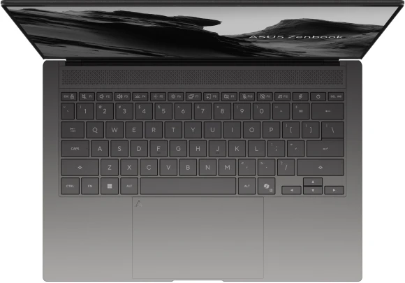 Ноутбук Asus Zenbook S 14 OLED UX5406AA-SW416W Core Ultra 7 355 32Gb SSD512Gb Intel Graphics 14" OLED 3K (2880x1800) Windows 11 Home l.grey WiFi BT Cam Bag (90NB16Q6-M00LJ0)