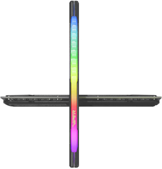 Память DDR4 2x16GB 3600MHz Patriot PVSR432G360C0K Viper Steel RGB RTL Gaming PC4-28800 CL20 DIMM 288-pin 1.35В dual rank с радиатором Ret Память DDR4 2x16GB 3600MHz Patriot PVSR432G360C0K Viper Steel RGB RTL Gaming PC4-28800 CL20 DIMM 288-pin 1.35В dual rank с радиатором Ret