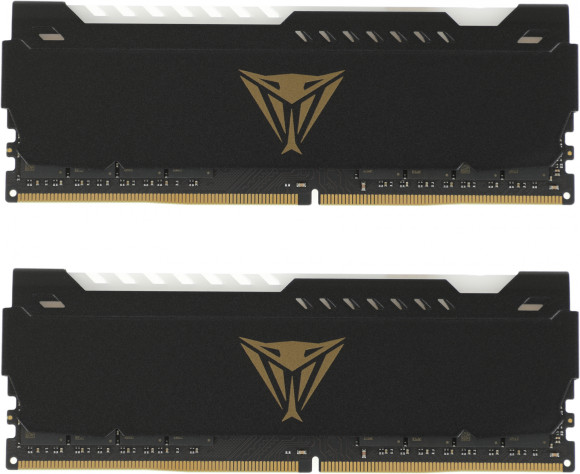 Память DDR4 2x16GB 3600MHz Patriot PVSR432G360C0K Viper Steel RGB RTL Gaming PC4-28800 CL20 DIMM 288-pin 1.35В dual rank с радиатором Ret Память DDR4 2x16GB 3600MHz Patriot PVSR432G360C0K Viper Steel RGB RTL Gaming PC4-28800 CL20 DIMM 288-pin 1.35В dual rank с радиатором Ret