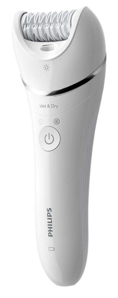 Эпилятор Philips BRE710/00 скор.:2 насад.:4 белый