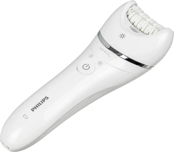Эпилятор Philips BRE710/00 скор.:2 насад.:4 белый