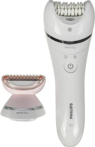 Эпилятор Philips BRE710/00 скор.:2 насад.:4 белый