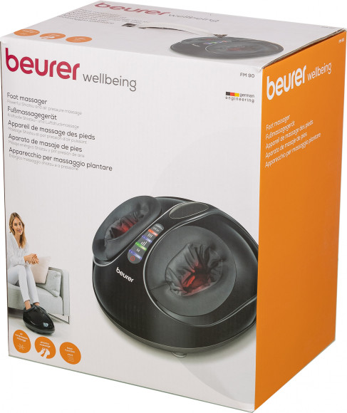 Массажер для ног Beurer FM90 48Вт черный (645.06) Массажер для ног Beurer FM90 48Вт черный (645.06)