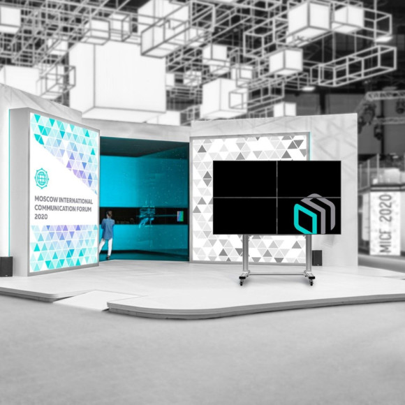 Подставка для телевизора Onkron FSPRO2L-22 серебристый 40"-55" макс.200кг напольный мобильный