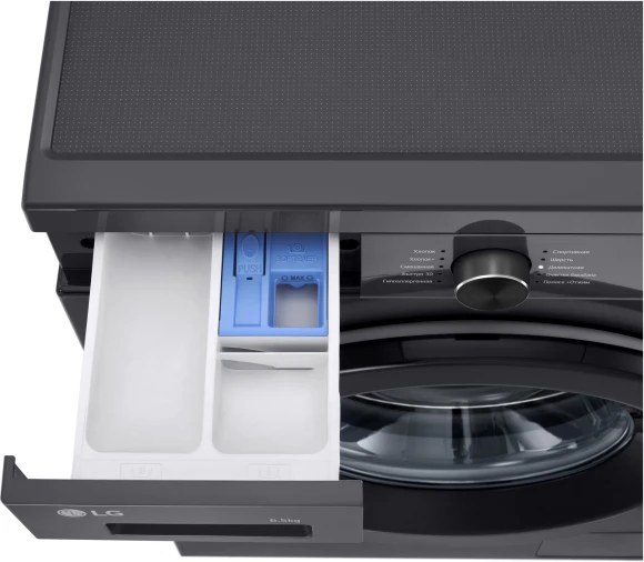 Стиральная машина LG F2Y1WS6J класс: A загр.фронтальная макс.:6.5кг темно-серый инвертор Стиральная машина LG F2Y1WS6J класс: A загр.фронтальная макс.:6.5кг темно-серый инвертор