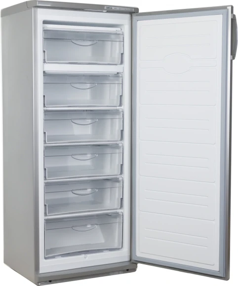 Морозильная камера Атлант M-7184-080 серебристый Морозильная камера Атлант M-7184-080 серебристый