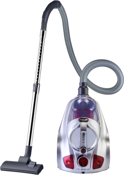 Пылесос Hyundai HYV-C4570 2400Вт серебристый/красный Пылесос Hyundai HYV-C4570 2400Вт серебристый/красный