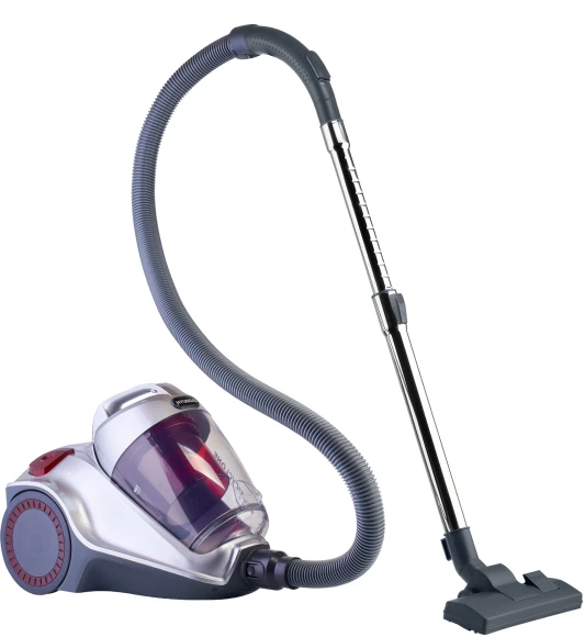 Пылесос Hyundai HYV-C4570 2400Вт серебристый/красный Пылесос Hyundai HYV-C4570 2400Вт серебристый/красный