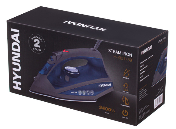 Утюг Hyundai H-SI01789 2400Вт серый/темно-синий Утюг Hyundai H-SI01789 2400Вт серый/темно-синий