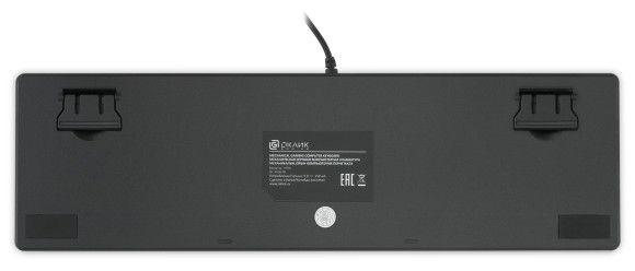 Клавиатура Оклик 970G Dark Knight механическая черный/серебристый USB for gamer LED Клавиатура Оклик 970G Dark Knight механическая черный/серебристый USB for gamer LED