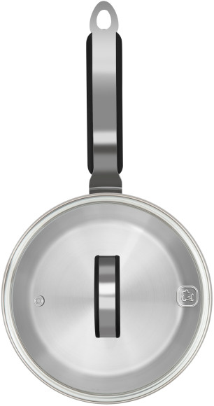 Ковш Rondell Brando RDS-1803 1.3л. d=16см (с крышкой) стальной Ковш Rondell Brando RDS-1803 1.3л. d=16см (с крышкой) стальной