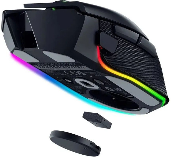 Мышь Razer Basilisk V3 Pro черный оптическая 30000dpi беспров. BT/Radio USB 11but (RZ01-04620100-R3G1)