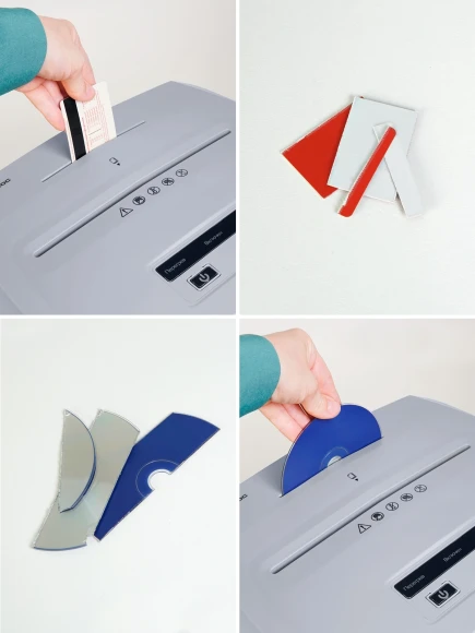 Шредер Heleos УП26-7 серый (секр.P-7) фрагменты 5лист. 26лтр. пл.карты CD Шредер Heleos УП26-7 серый (секр.P-7) фрагменты 5лист. 26лтр. пл.карты CD