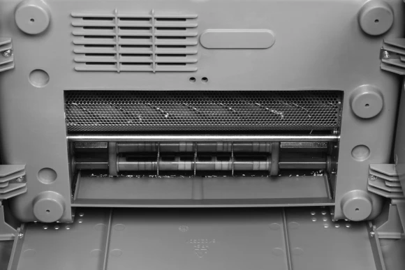 Шредер Heleos УП26-7 серый (секр.P-7) фрагменты 5лист. 26лтр. пл.карты CD