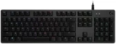 Клавиатура Logitech G412 TKL механическая черный USB for gamer LED (920-010449)