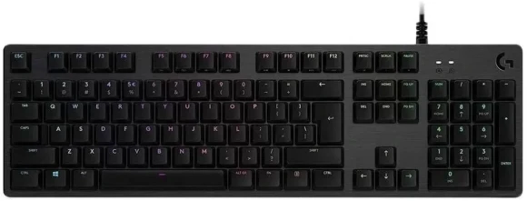 Клавиатура Logitech G412 TKL механическая черный USB for gamer LED (920-010449)