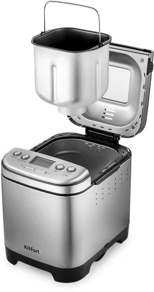 Хлебопечь Kitfort КТ-306 450Вт серебристый Хлебопечь Kitfort КТ-306 450Вт серебристый