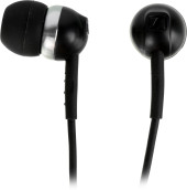 Наушники вкладыши Sennheiser IE 300 1.25м черный проводные крепление за ухом (509104)