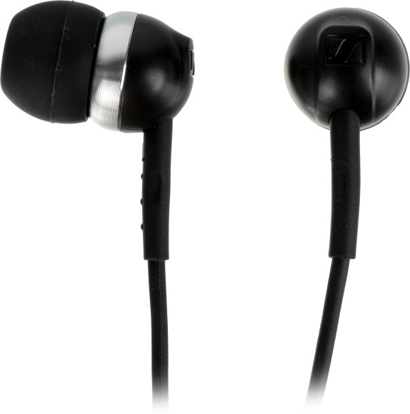 Наушники вкладыши Sennheiser IE 300 1.25м черный проводные крепление за ухом (509104)