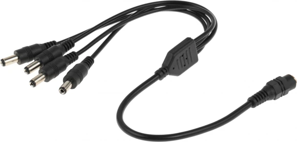 Разветвитель Falcon Eye W-SP1-4H DC (m)/4xDC (m) 0.4м черный