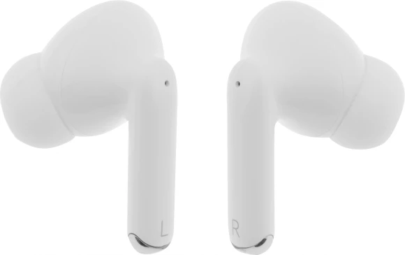 Гарнитура вкладыши Deppa Air Joy белый беспроводные bluetooth в ушной раковине (44310)