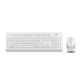 Клавиатура + мышь A4Tech Fstyler FG1010 клав:белый/серый мышь:белый/серый USB беспроводная Multimedia (FG1010 WHITE) Клавиатура + мышь A4Tech Fstyler FG1010 клав:белый/серый мышь:белый/серый USB беспроводная Multimedia (FG1010 WHITE)