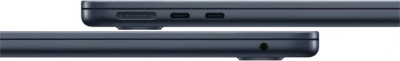 Ноутбук Apple MacBook Air A3449 M5 10 core 16Gb SSD512Gb/8 core GPU 13.6" Liquid Retina (2560x1664) macOS midnight WiFi BT Cam (MDHE4LL/A)