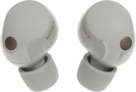 Гарнитура внутриканальные Sony WF-1000XM5 серебристый беспроводные bluetooth в ушной раковине (WF-1000XM5/SC)