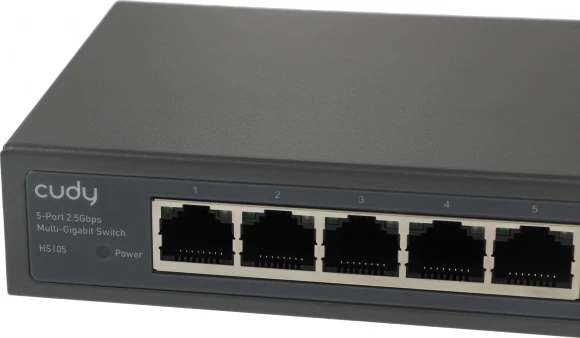 Коммутатор Cudy HS105 (L2) 5x2.5Гбит/с неуправляемый