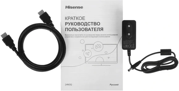 Монитор Hisense 23.8" 24N3Q черный IPS LED 16:9 HDMI матовая 1000:1 250cd 178гр/178гр 1920x1080 144Hz VGA FHD 3.1кг Монитор Hisense 23.8" 24N3Q черный IPS LED 16:9 HDMI матовая 1000:1 250cd 178гр/178гр 1920x1080 144Hz VGA FHD 3.1кг