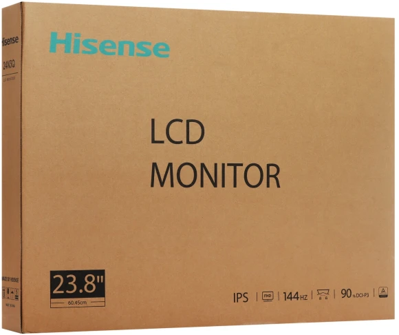Монитор Hisense 23.8" 24N3Q черный IPS LED 16:9 HDMI матовая 1000:1 250cd 178гр/178гр 1920x1080 144Hz VGA FHD 3.1кг Монитор Hisense 23.8" 24N3Q черный IPS LED 16:9 HDMI матовая 1000:1 250cd 178гр/178гр 1920x1080 144Hz VGA FHD 3.1кг