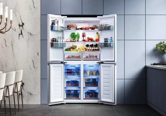 Холодильник Lex LCD450WGID 2-хкамерн. белый инвертер