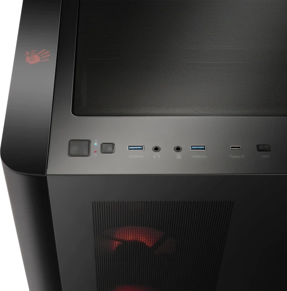 ПК Bloody BD-PC CZ79V3 MT i7 14700KF (3.4) 64Gb SSD1Tb RTX5070 12Gb Windows 11 Home 64 2.5xGbitEth 750W черный (RUS) (2170113)