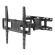 Кронштейн для телевизора Arm Media LCD-417 черный 26"-55" макс.35кг настенный поворотно-выдвижной и наклонный