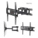 Кронштейн для телевизора Arm Media LCD-417 черный 26"-55" макс.35кг настенный поворотно-выдвижной и наклонный