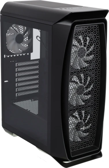 Корпус Aerocool Aero One Frost-G-BK-v1 черный без БП ATX 4x120mm 2x140mm 2xUSB3.0 audio bott PSU