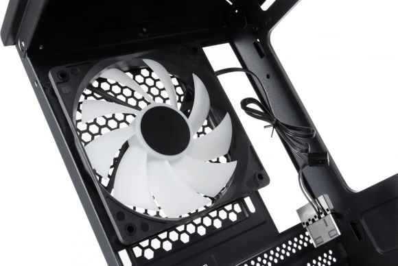 Корпус Aerocool Aero One Frost-G-BK-v1 черный без БП ATX 4x120mm 2x140mm 2xUSB3.0 audio bott PSU