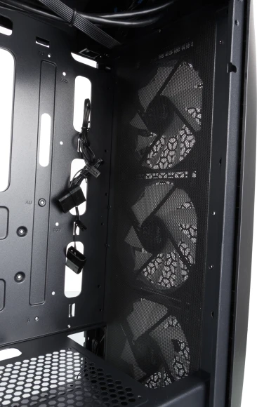 Корпус Aerocool Aero One Frost-G-BK-v1 черный без БП ATX 4x120mm 2x140mm 2xUSB3.0 audio bott PSU