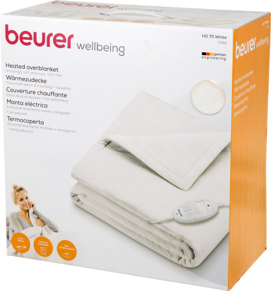 Электрическое одеяло для тела Beurer HD75 Cosy 100Вт (424.16)