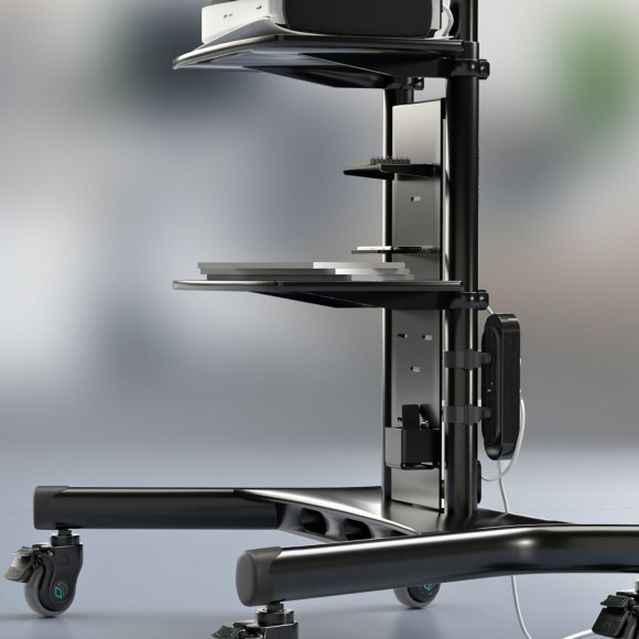 Крепление универсальное Onkron APP-1881 черный напольный мобильный Крепление универсальное Onkron APP-1881 черный напольный мобильный