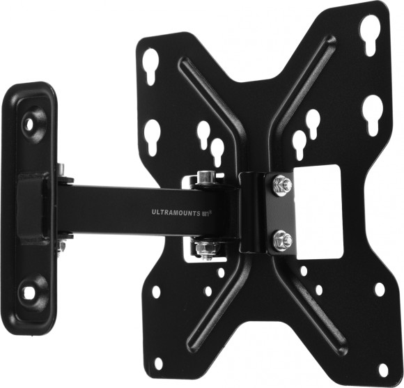 Кронштейн для телевизора Ultramounts UM898 черный 23"-42" макс.30кг настенный поворотно-выдвижной и наклонный Кронштейн для телевизора Ultramounts UM898 черный 23"-42" макс.30кг настенный поворотно-выдвижной и наклонный